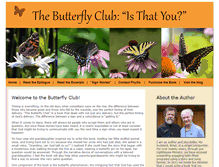 Tablet Screenshot of butterflyclubbook.com